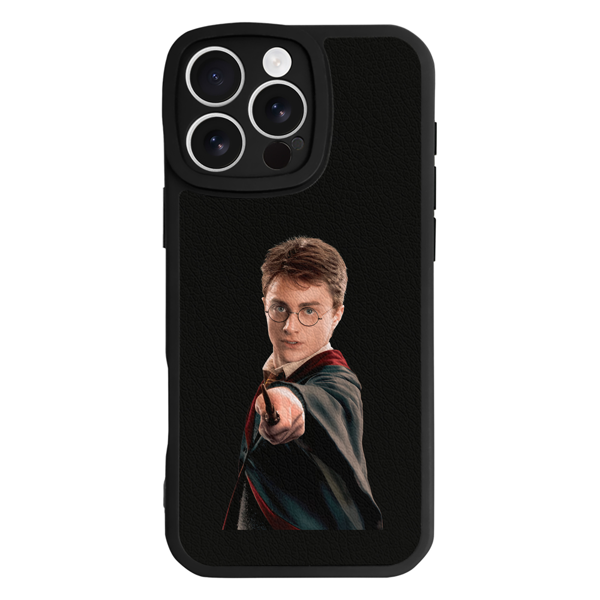 （画像用） Harry Potter ハリー・ポッターシリーズ 【iPhone 16シリーズ対応】シリコンスマホケース（レザー調） 材質：シリコン